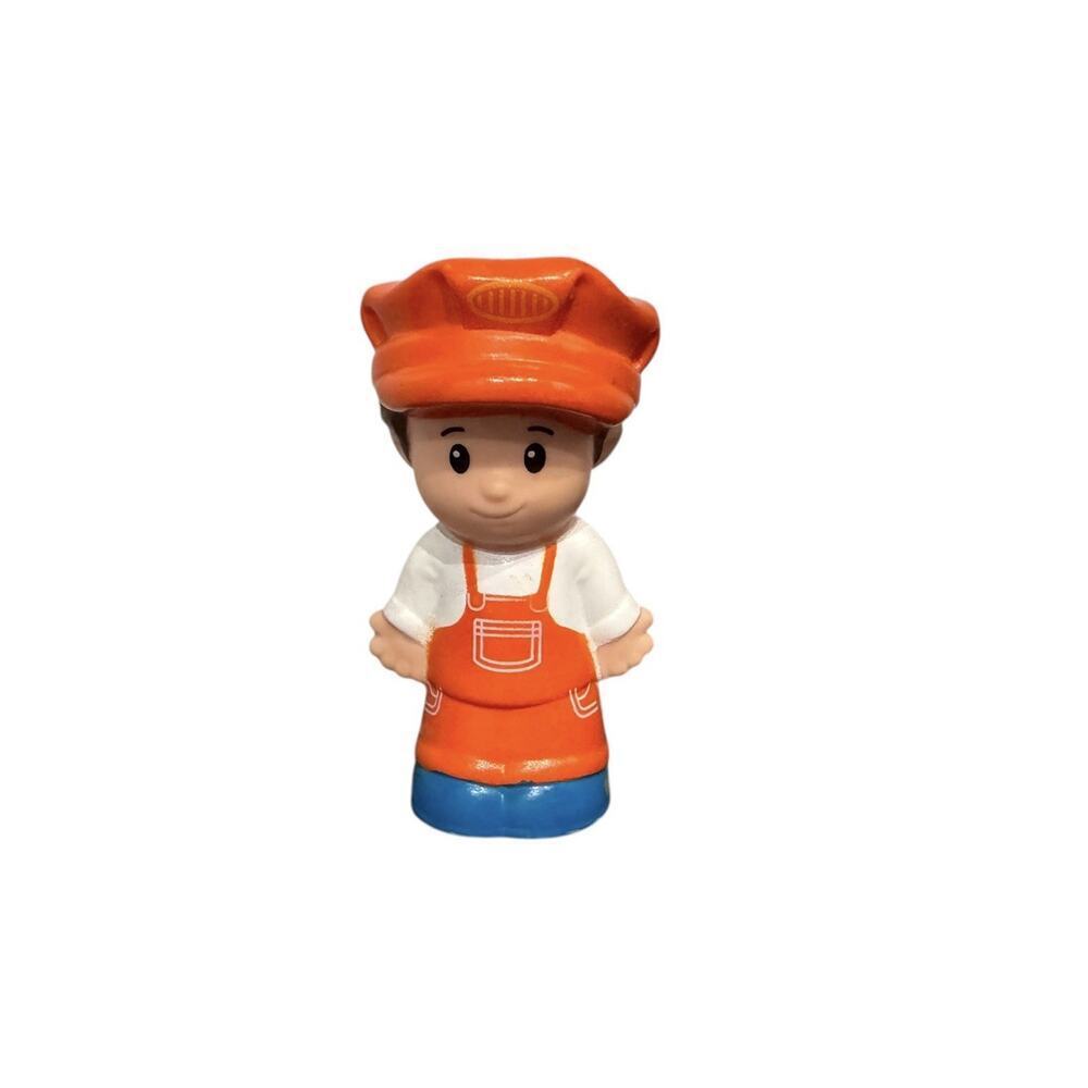 2014 Mattel Fisher Price Little People Zoo Train Conductor Replacement Figure - Picture 5 of 9